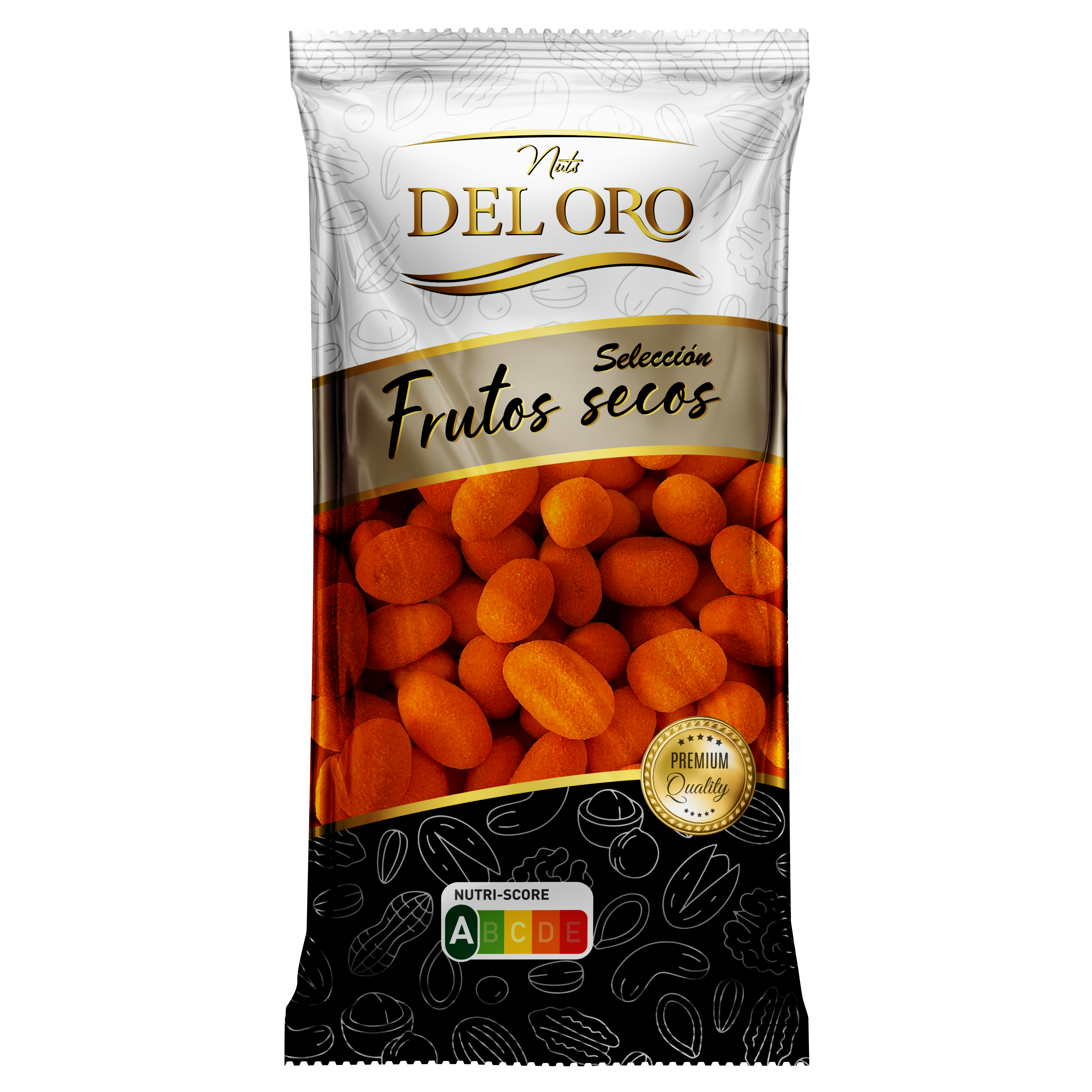 COATED peanuts with red CHEESE flavor 1kg