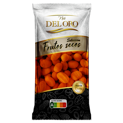 COATED peanuts with red CHEESE flavor 1kg