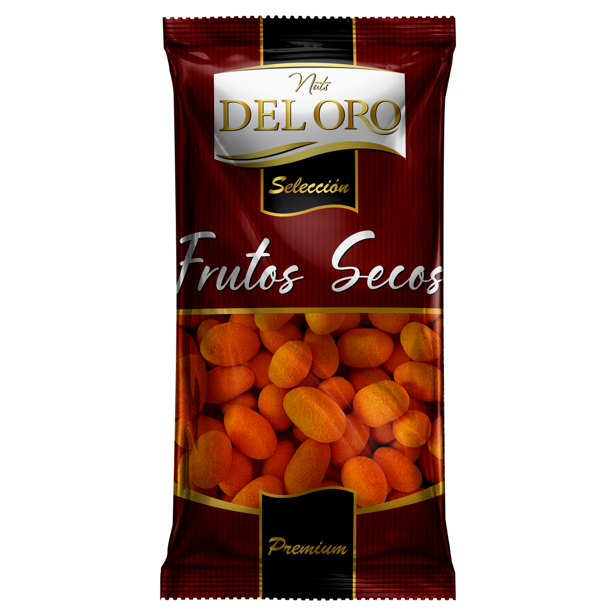 COATED peanuts with red CHEESE flavor 600g