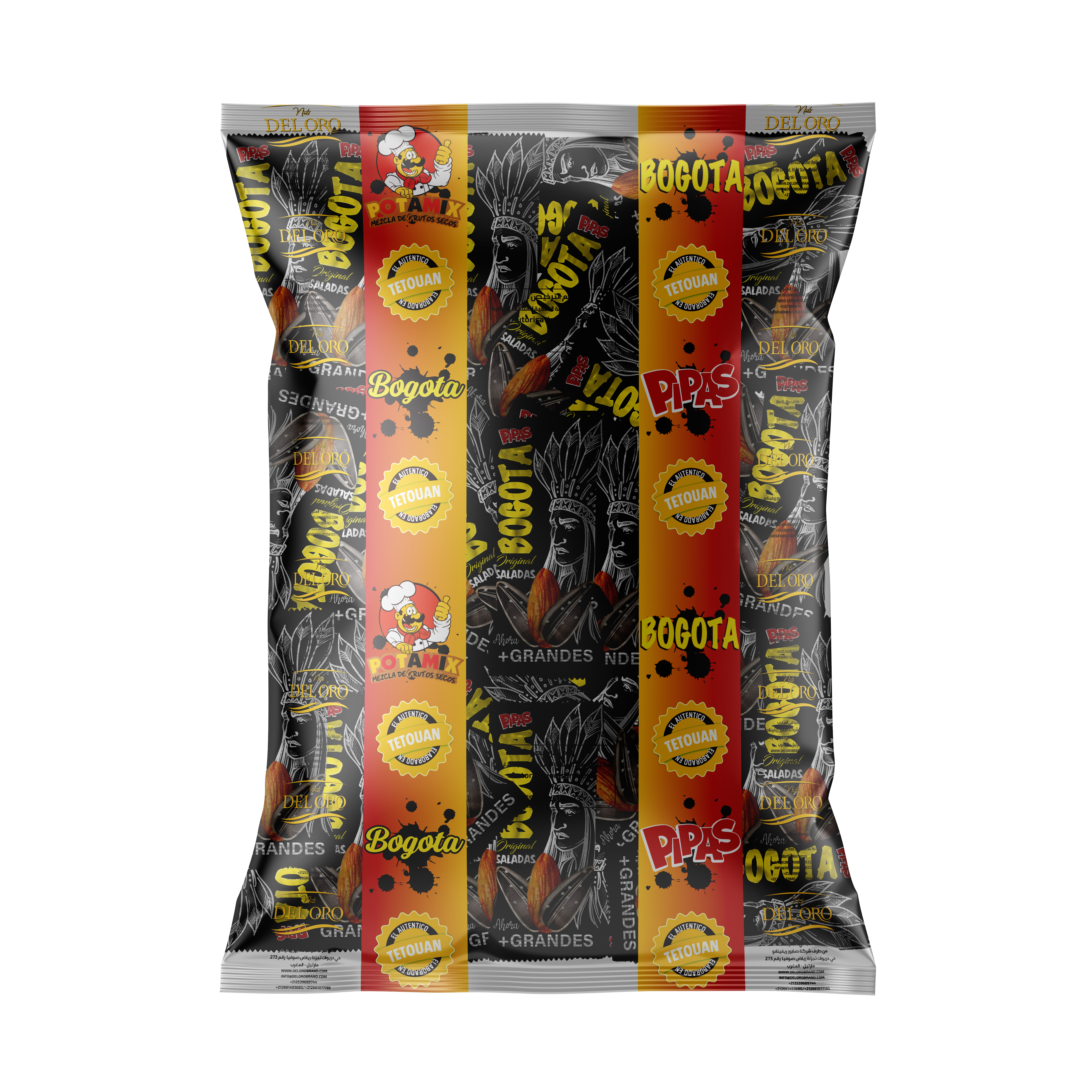 bogota black 26g con sal