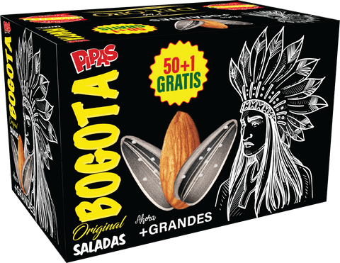 bogota black 26g con sal