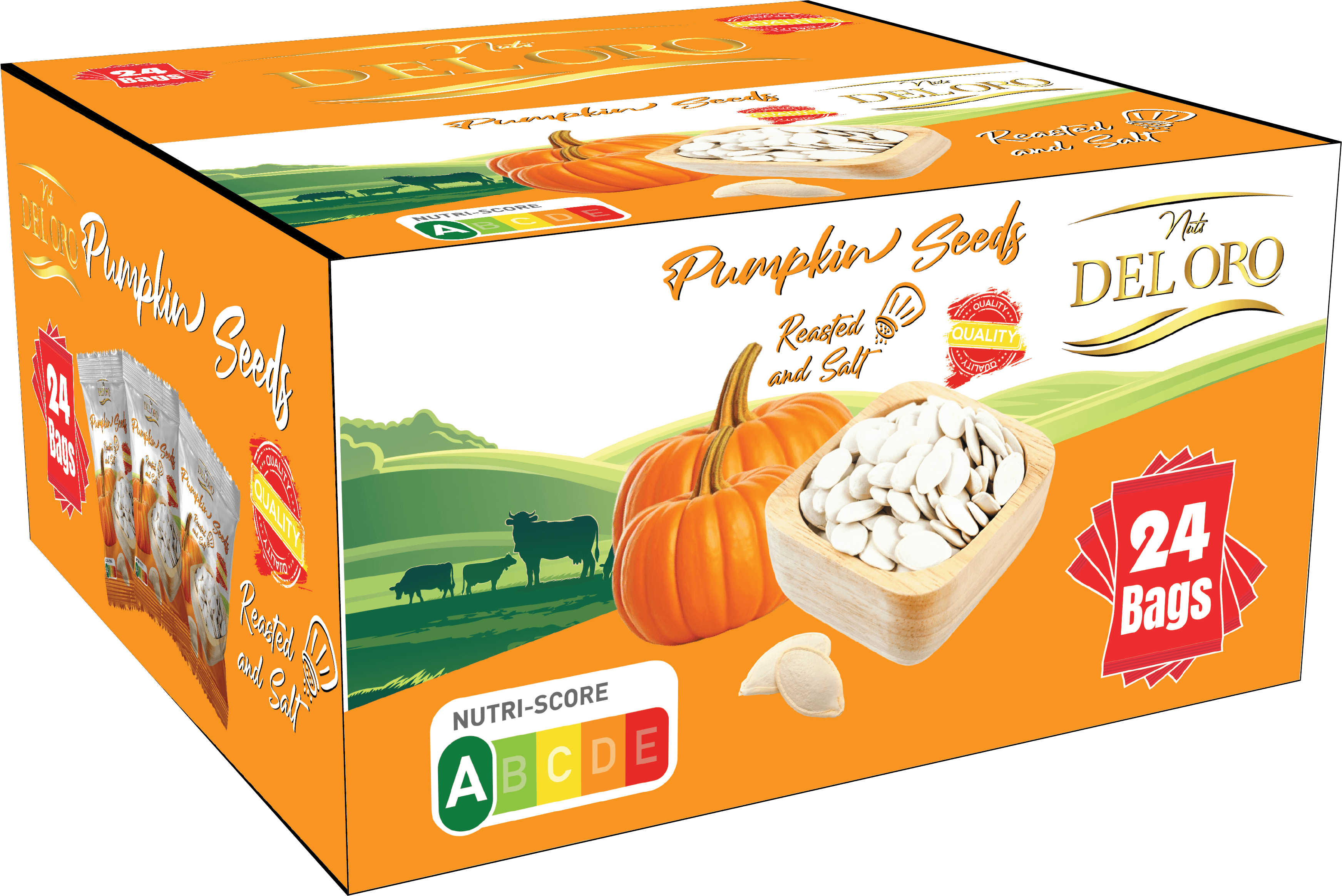 pumpkin seeds 40g roasted and salted